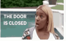 nene leakes the door is close talking