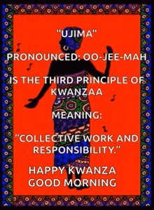 Happy Kwanzaa Celebrate GIF