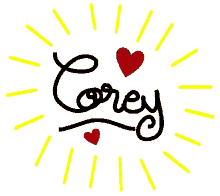 corey love hearts heart