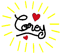 Corey Love Sticker - Corey Love Hearts Stickers