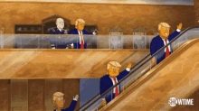 Donald Trump Escalator GIF - Donald Trump Escalator Impersonator GIFs