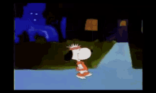 Snoopy Walk GIF