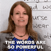 The Words Are So Powerful Emma GIF - The Words Are So Powerful Emma Engvid GIFs