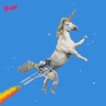 Unicorn Rocket GIF - Unicorn Rocket Machine GIFs