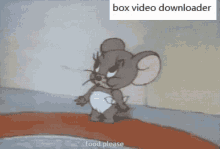 Tom And Jerry Sleepy GIF - Tom And Jerry Sleepy Box Video Downloader GIFs