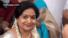 Singer Sunitha Wedding Vibes.Gif GIF - Singer Sunitha Wedding Vibes Sunitha Smile GIFs