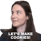 Lets Make Cookies Cristine Raquel Rotenberg Sticker