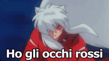 Occhi Rossi Anime Sguardo Occhi GIF - Red Eyes Anime Look GIFs