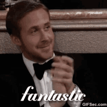 ryan gosling fantastic clapping smile applause