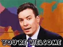 You'Re Welcome GIF - Jimmy Fallon Youre Welcome GIFs