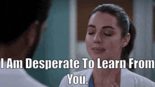 Greys Anatomy Jules Millin GIF - Greys Anatomy Jules Millin I Am Desperate To Learn From You GIFs