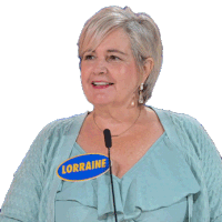 Oh Well Lorraine Sticker - Oh Well Lorraine Family Feud Canada Stickers