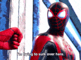 Spider Man 2 Game Im Trying To Sulk Over Here GIF - Spider Man 2 Game Im Trying To Sulk Over Here Sulk GIFs