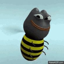 Pepe Bee GIF - Pepe Bee Fly Away GIFs
