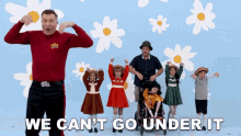 We Cant Go Under It Simon Pryce GIF - We Cant Go Under It Simon Pryce The Wiggles GIFs