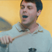Playing The Drums Bearings GIF - Playing The Drums Bearings Scenery Song GIFs