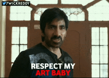 Ravanasura Ravi Teja GIF - Ravanasura Ravi Teja Respect My Art Baby GIFs