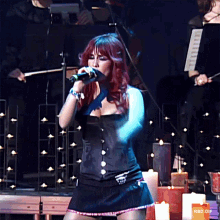 rbd live in hollywood dulce maria singing performing