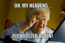 Rickroll-stream rick roll Memes & GIFs - Imgflip