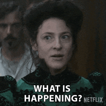 What Is Happening Virginia Wilson GIF - What Is Happening Virginia Wilson 1899 GIFs