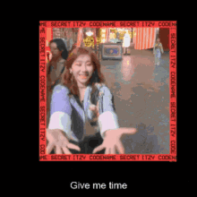 Give Me Time Chaeryeong GIF - Give Me Time Chaeryeong Itzy GIFs