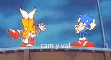 Sonic Y Tails Val Y Cam GIF