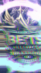 a sign that says best alliance with a dragon on it