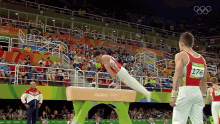 Acrobatics Olympics GIF - Acrobatics Olympics Artistic Gymnastics GIFs