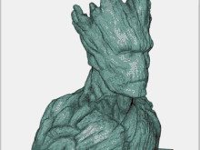 Carved Groot GIF - Carved Groot Morph GIFs