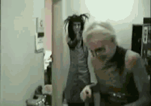 Mm And Twiggy  GIF - Marilyn Manson GIFs