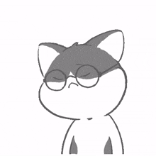 cat gray glasses disagreed you shouldn%27t do that