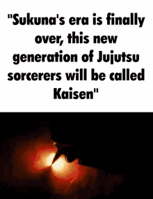 Jujutsu Kaisen Writing Between Flames GIF - Jujutsu Kaisen Writing Between Flames GIFs