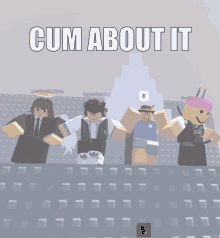 Cum About It Griddy GIF - Cum About It Griddy Roblox GIFs