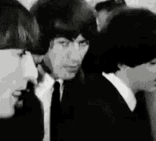 The Beatles Hand On Head GIF - The Beatles Hand On Head Funny GIFs