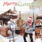 Merry Christmas Dancing GIF - Merry Christmas Dancing Snow GIFs
