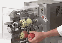 perfection apple machine peeling food