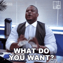 What Do You Want Maurice GIF - What Do You Want Maurice Sistas GIFs