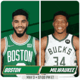 Boston Celtics Vs. Milwaukee Bucks Pre Game GIF - Nba Basketball Nba 2021 GIFs
