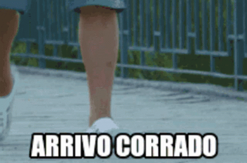 Arrivo Corrado Corrado GIF - Arrivo Corrado Corrado Giopaddo GIFs
