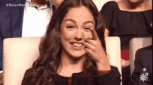 Maria Parrado Pointing GIF - Maria Parrado Pointing Smiling GIFs