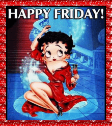 Betty Boop Sparkle GIF - Betty Boop Sparkle Happy Friday GIFs