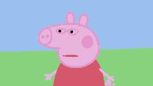 Peppa Pig Sad GIF - Peppa Pig Sad Side Eye GIFs