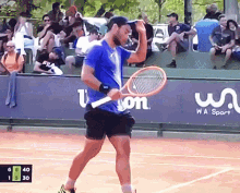 Genaro Alberto Olivieri Tennis GIF - Genaro Alberto Olivieri Tennis Victory GIFs