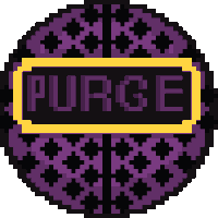 Purge Coin Sticker