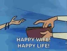Happy Wife Happy Life GIFs | Tenor