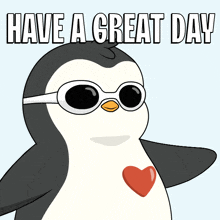 good morning joy happiness penguin success