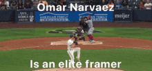 Omar Narvaez Brewers GIF - Omar Narvaez Brewers Adrian Houser GIFs