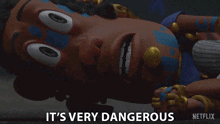 Its Very Dangerous Rico GIF - Its Very Dangerous Rico Maya And The Three GIFs