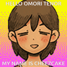 Hello Omori Tenor My Name Is Cheezcake Cheezcake GIF - Hello Omori Tenor My Name Is Cheezcake Hello Omori Tenor Cheezcake GIFs