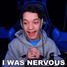 I Was Nervous Vrax GIF - I Was Nervous Vrax Xset GIFs